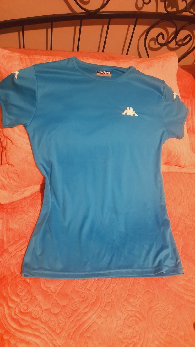 Mavi Kappa Kısa Kollu Spor Tişört - Görsel 2