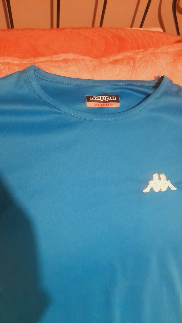 Mavi Kappa Kısa Kollu Spor Tişört - Görsel 5