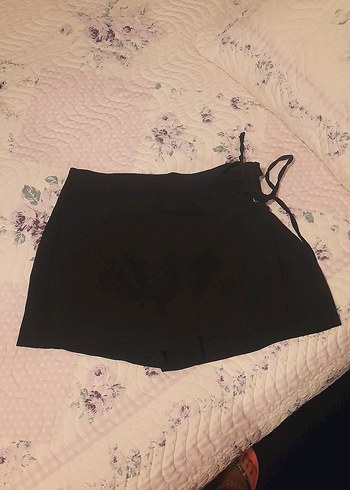 m Beden Siyah Mini şort etek