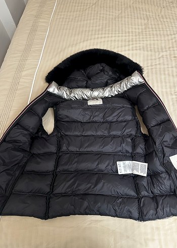 Gri Kürklü Kadın Şişme Yelek - Görsel 4