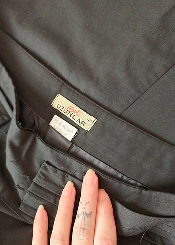 Siyah Uzun etek - Görsel 4