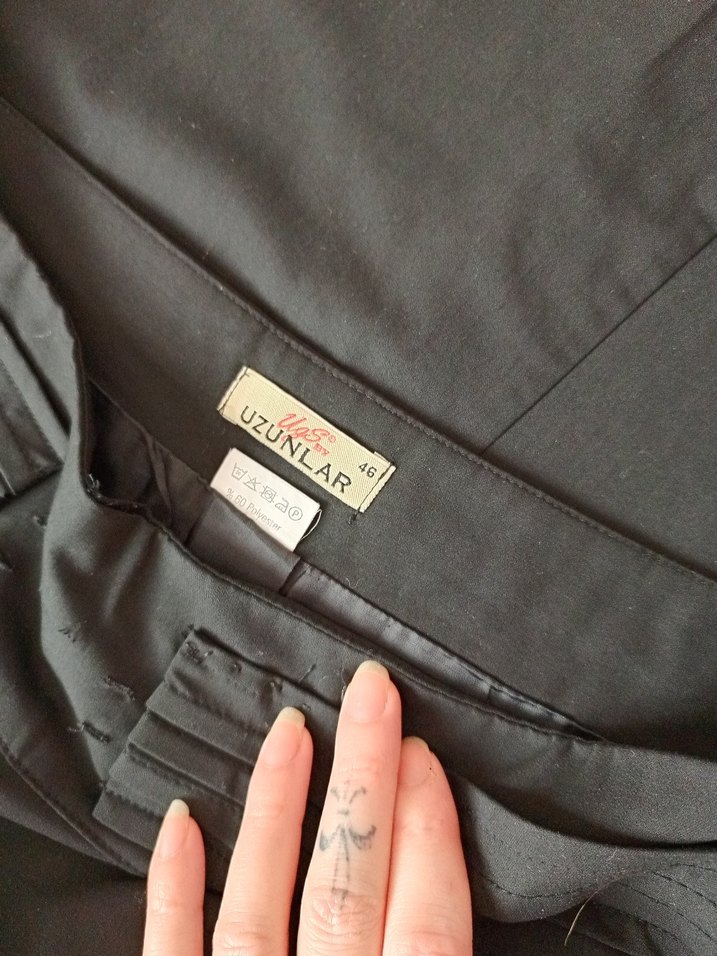 Siyah Uzun etek - Görsel 4