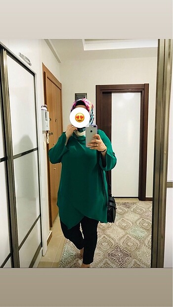xxl Beden yeşil Renk Yeşil Tunik