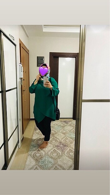 xxl Beden Yeşil Tunik