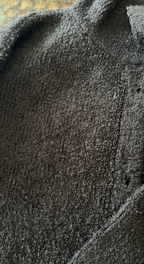 Düğmeli Gri Erkek Yün Hırka - Görsel 3