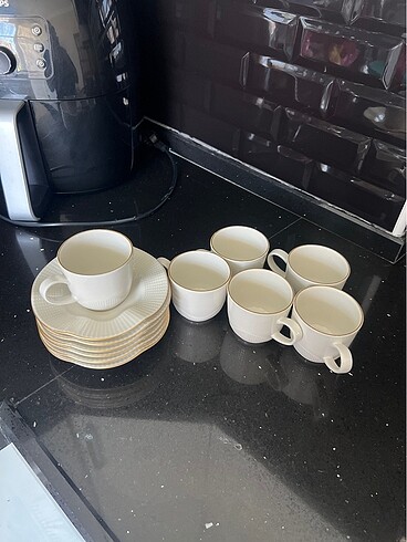 altı kişilik çay takımı