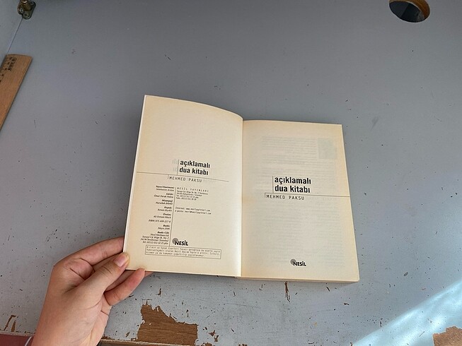 Beden Açıklamalı Dua Kitabı