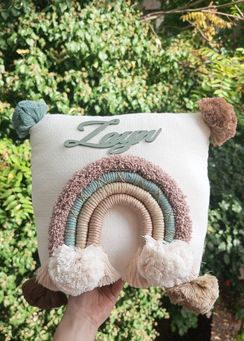 makrome gökkuşağı magnet / anahtarlık/ set - Görsel 10