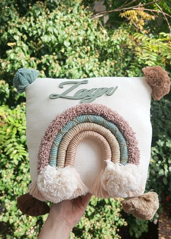 makrome gökkuşağı magnet / anahtarlık/ set - Görsel 19