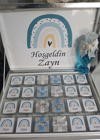 makrome gökkuşağı magnet / anahtarlık/ set - Görsel 20