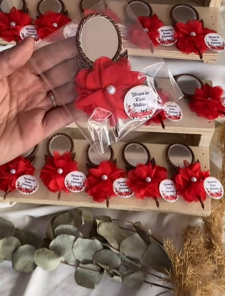 melek ayna magnet hediyelik - Görsel 3