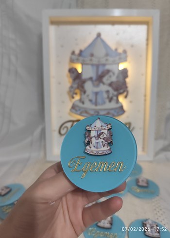 30 adet bu renk bu figür 
atlı karınca figürlü hediyelik magnet - Görsel 7