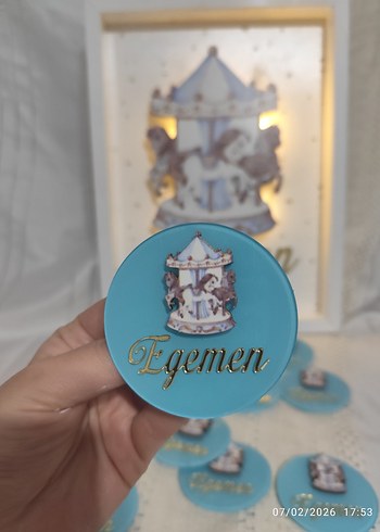 30 adet bu renk bu figür 
atlı karınca figürlü hediyelik magnet - Görsel 6