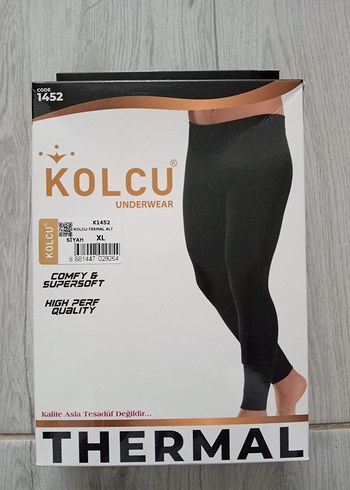 Kolcu Termal Siyah erkek alt