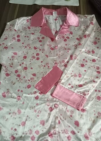 xl Beden Kadın saten pijama takım XL beden 