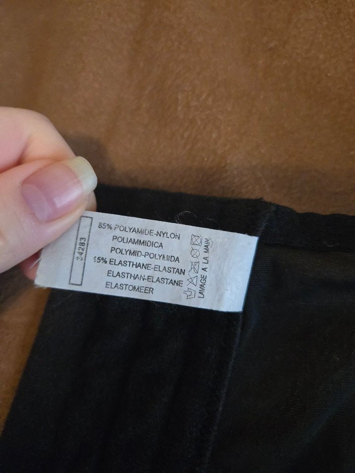 siyah pembe kurdeleli vintage büstiyer korse - Görsel 3