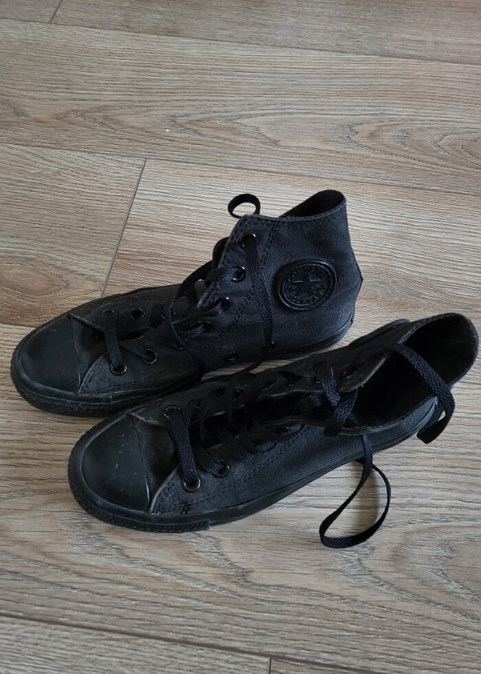 Siyah converse  - Görsel 2