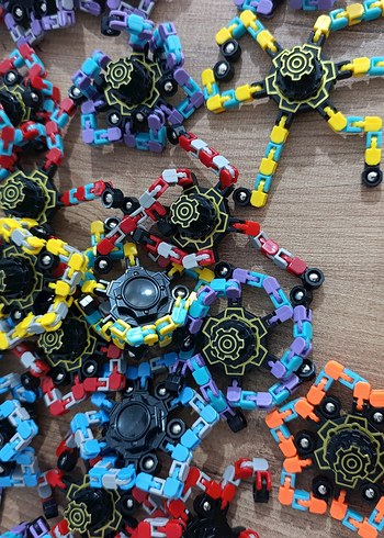 Stres giderici jiroskop mekanik robot oyuncak - Görsel 3