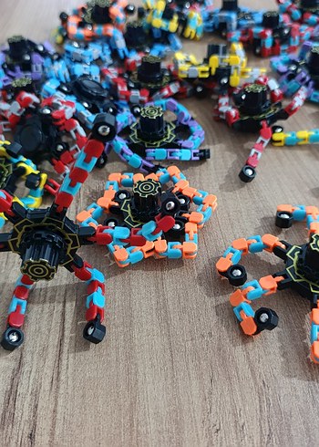 Stres giderici jiroskop mekanik robot oyuncak - Görsel 4