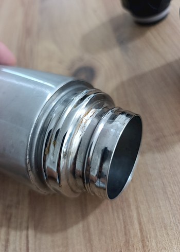 Gri Çelik Termos - Görsel 7