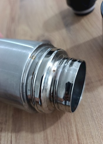 Gri Çelik Termos - Görsel 6