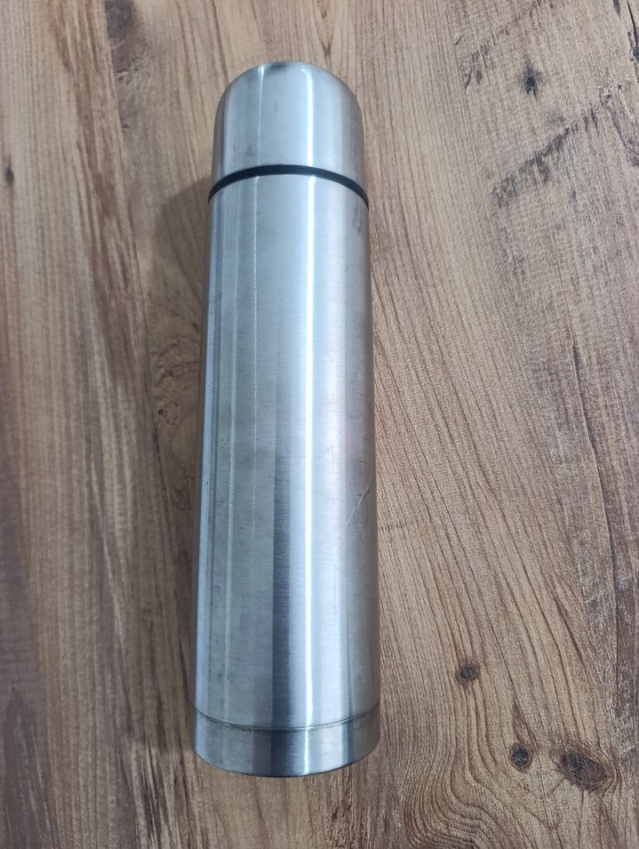 Gri Çelik Termos - Görsel 2