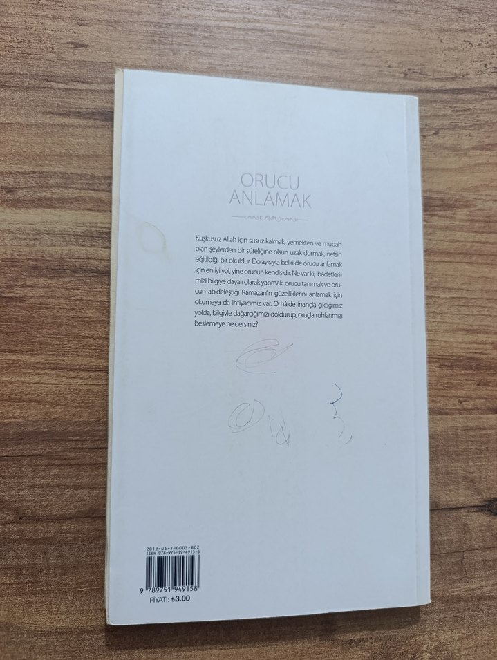 Orucu Anlamak - Doç. Dr. Soner Gündüzöz - Görsel 2