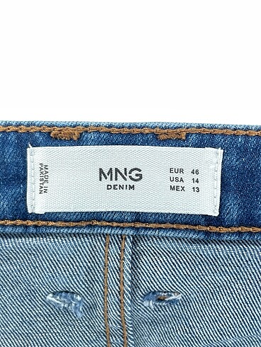 46 Beden mavi Renk Mango Jean / Kot %70 İndirimli.