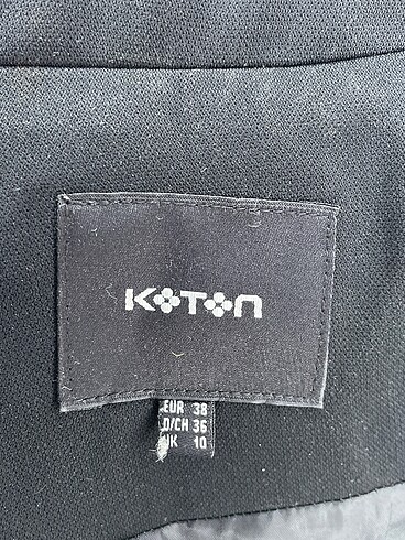 38 Beden siyah Renk Koton Blazer %70 İndirimli.