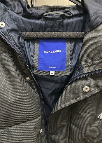 Gri Erkek JACK & JONES mont ORJİNAL - Görsel 2