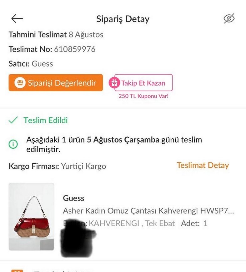 ORJİNAL GUESS ÇANTA - Görsel 4