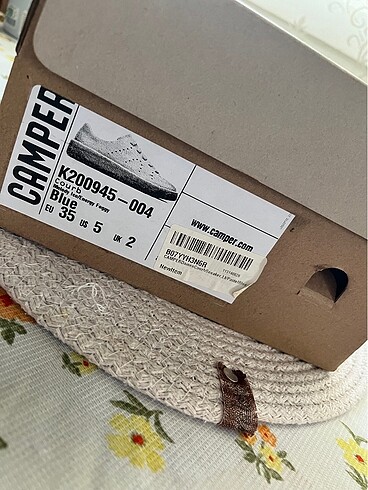 35 Beden mavi Renk Camper Sneakers