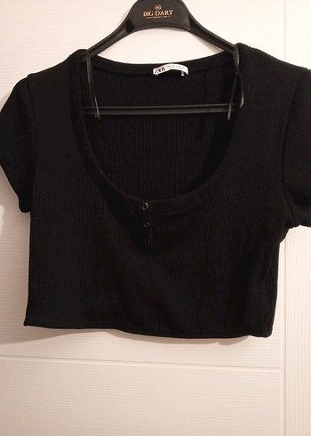 Siyah zara üst - Görsel 2