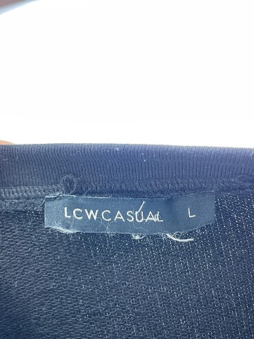 l Beden siyah Renk LC Waikiki Sweatshirt %70 İndirimli.