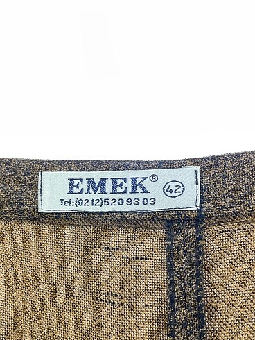 42 Beden kahverengi Renk PreLoved Kazak / Triko %70 İndirimli.