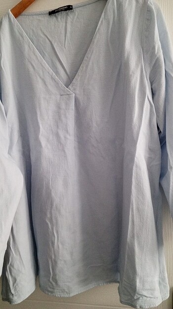 xl Beden mavi Renk Hamile bluz