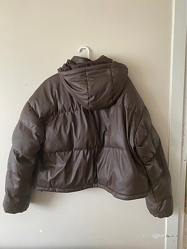 xl Beden Stradivarius acı kahve deri mont