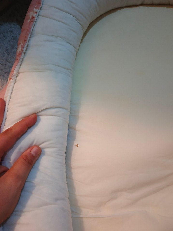 Pembe Yıldız Desenli Bebek Yatağı - Görsel 3