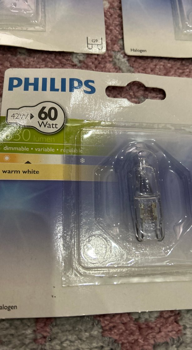 Philips Halojen Ampul Seti 25W ve 60W - Görsel 2