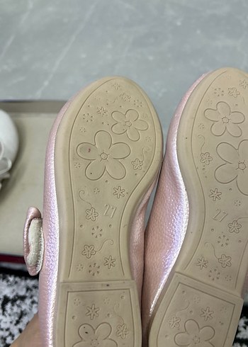 Kız Çocuk Parlak Pembe Tokalı Babet - Görsel 3