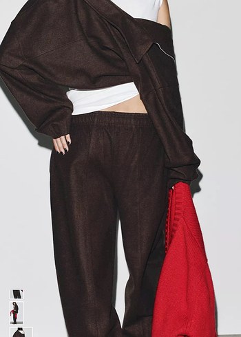 Zara tok kumaş pantolon - Görsel 4