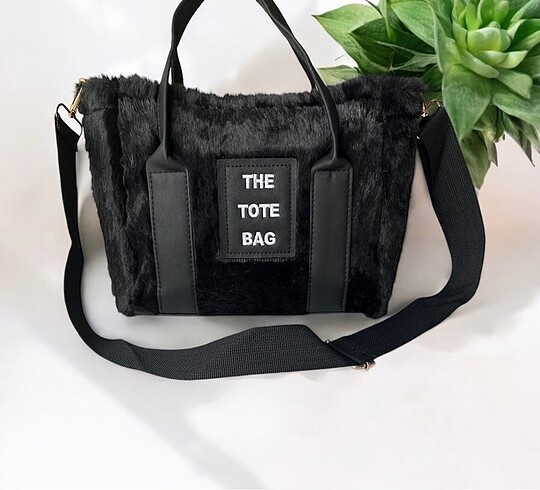 The Tote Bag Peluş El ve Omuz Çantası