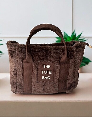 The Tote Bag Peluş El ve Omuz Çantası
