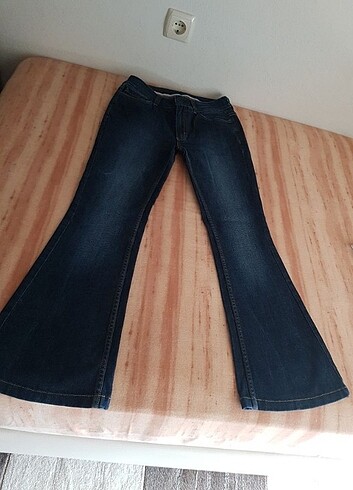 Ispanyol paça jeans