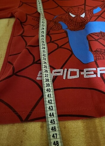 4 Yaş Beden kırmızı Renk Cocuk pijama takimi
