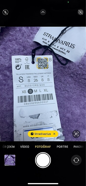 Stradivarius Sıfır