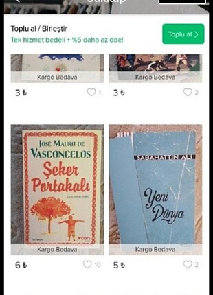 3 kitap 