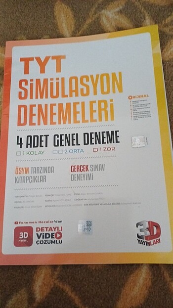 3d tyt deneme