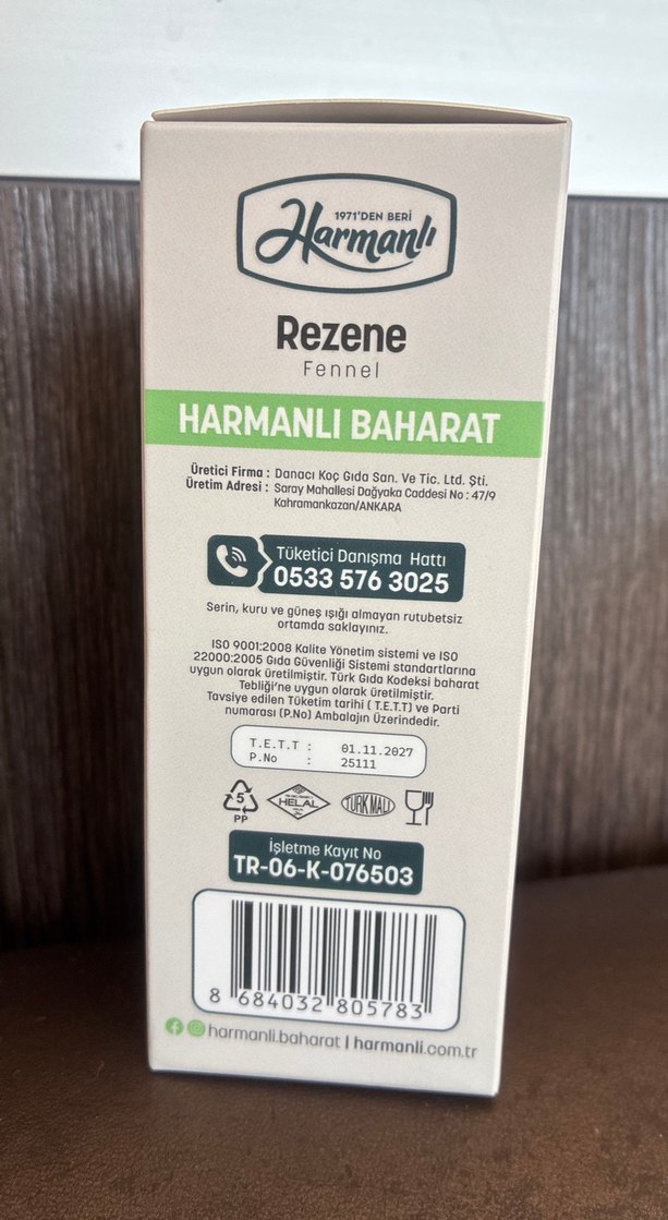 Harmani Rezene 150g - Görsel 2