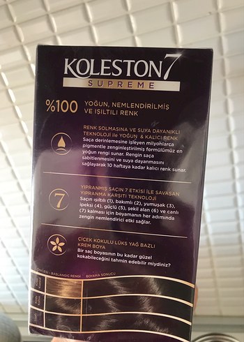 Wella Koleston 7 Supreme Saç Boyası 20 Numara